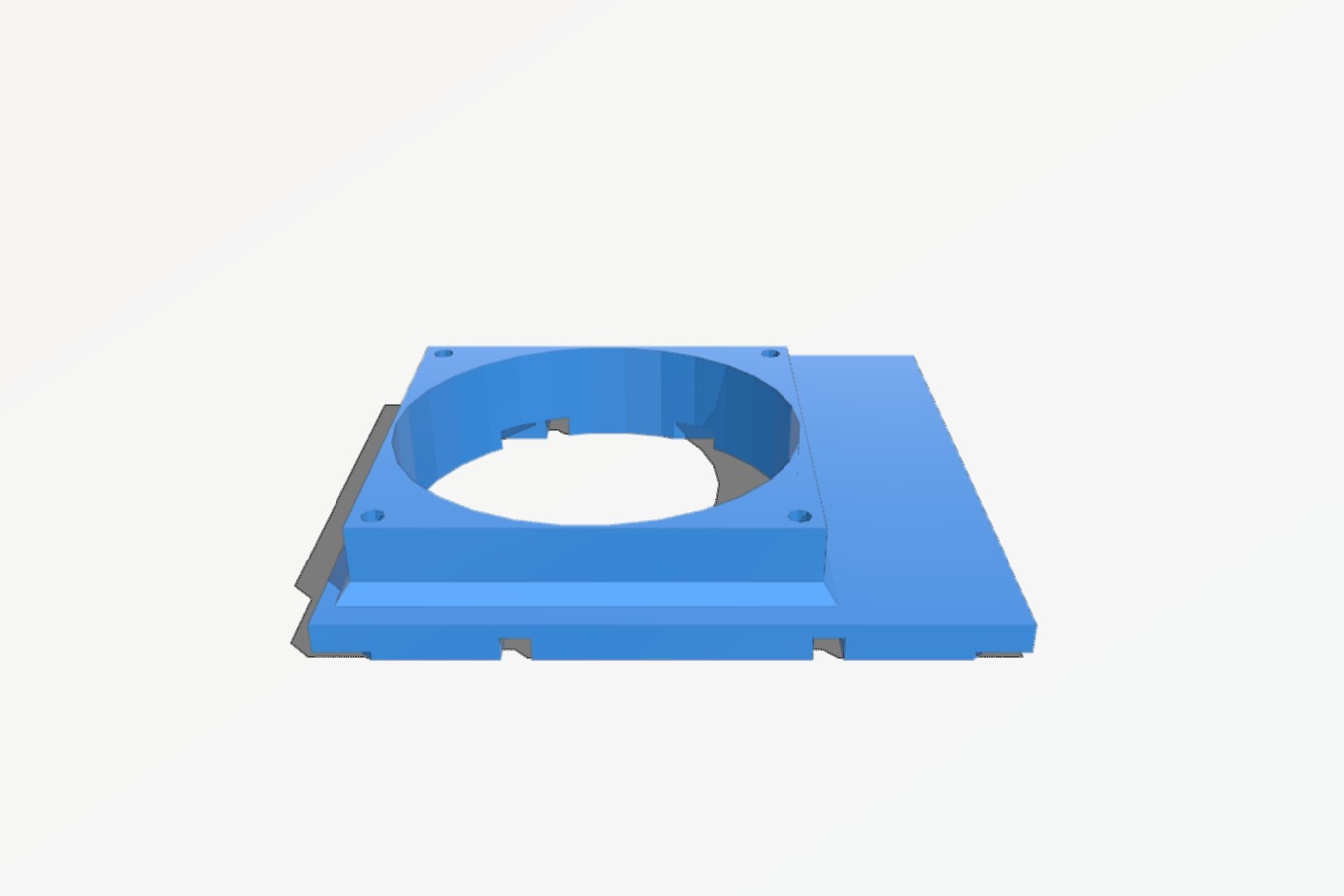 Node 202 - Customizable cpu fan duct for Noctua NH-L9i cooler