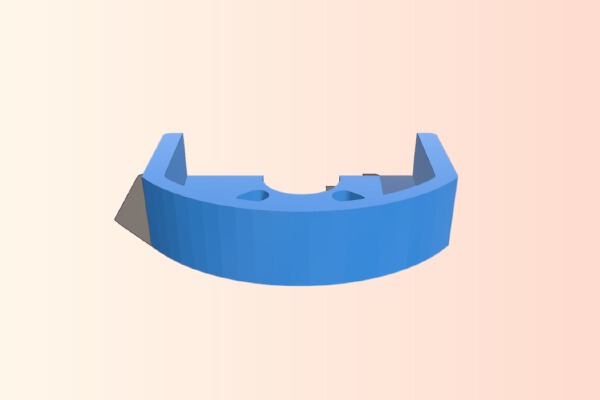 Fearless Slippers - BlackOut Mini H Fearless 6mm Arm Protection | 3d print model