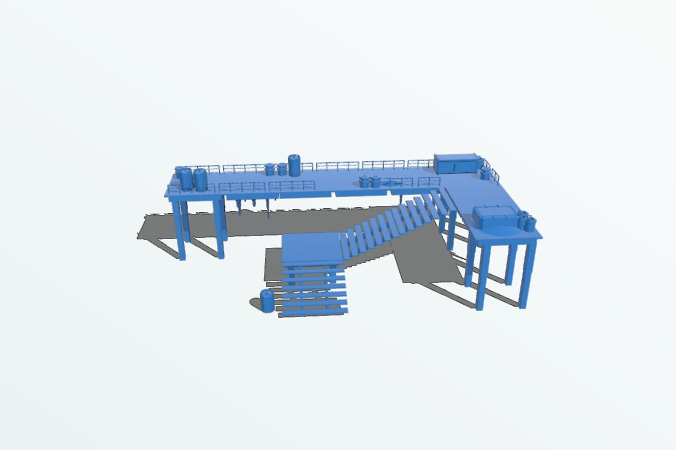 Arctic dock