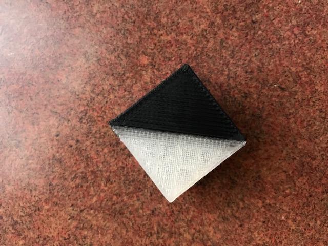 Dual Extrusion Calibration Cubes