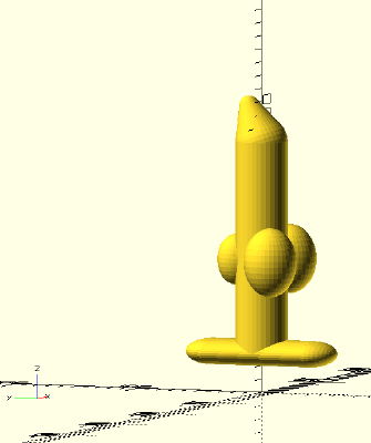 Tigerboy Dog Dildo | 3d print model
