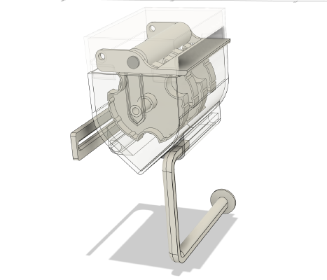 Toilet paper wet wipes or dry dispenser | 3d print model