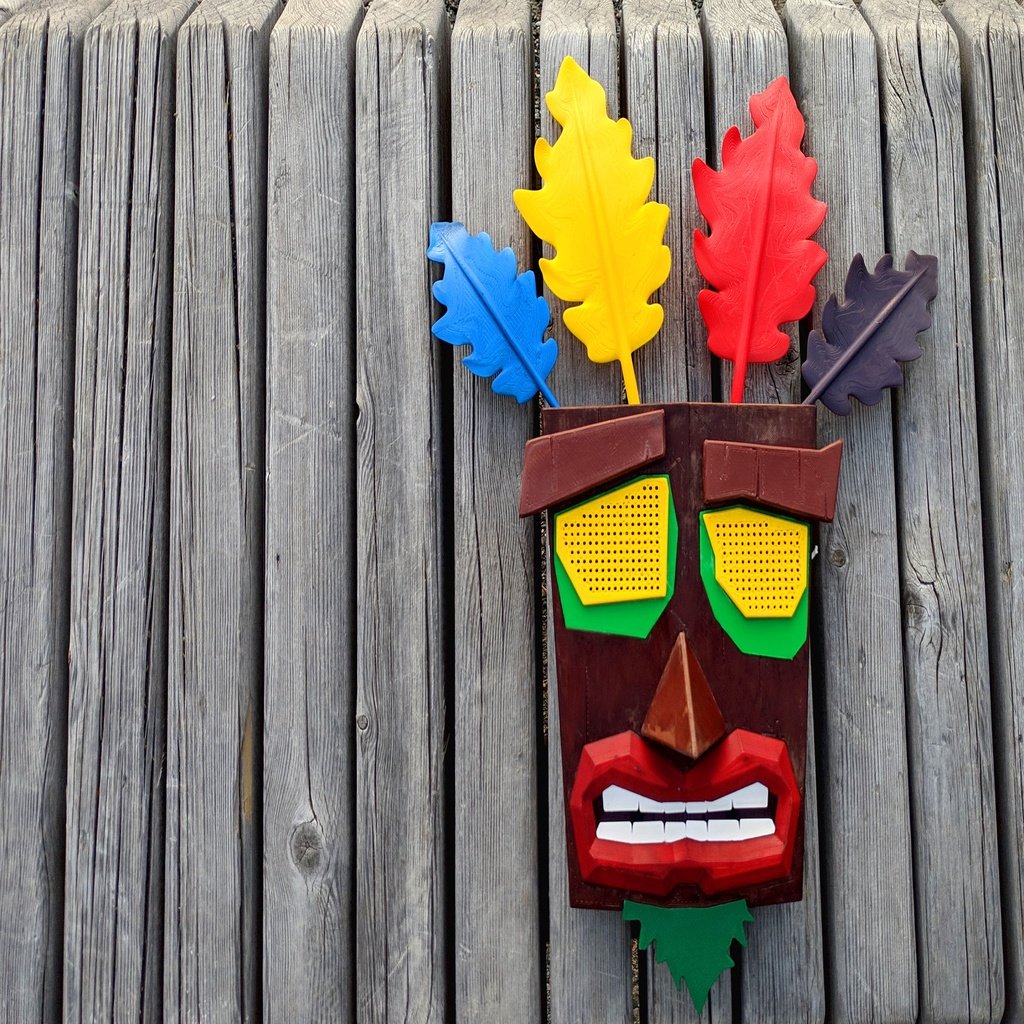 Wearable Aku Aku Mask