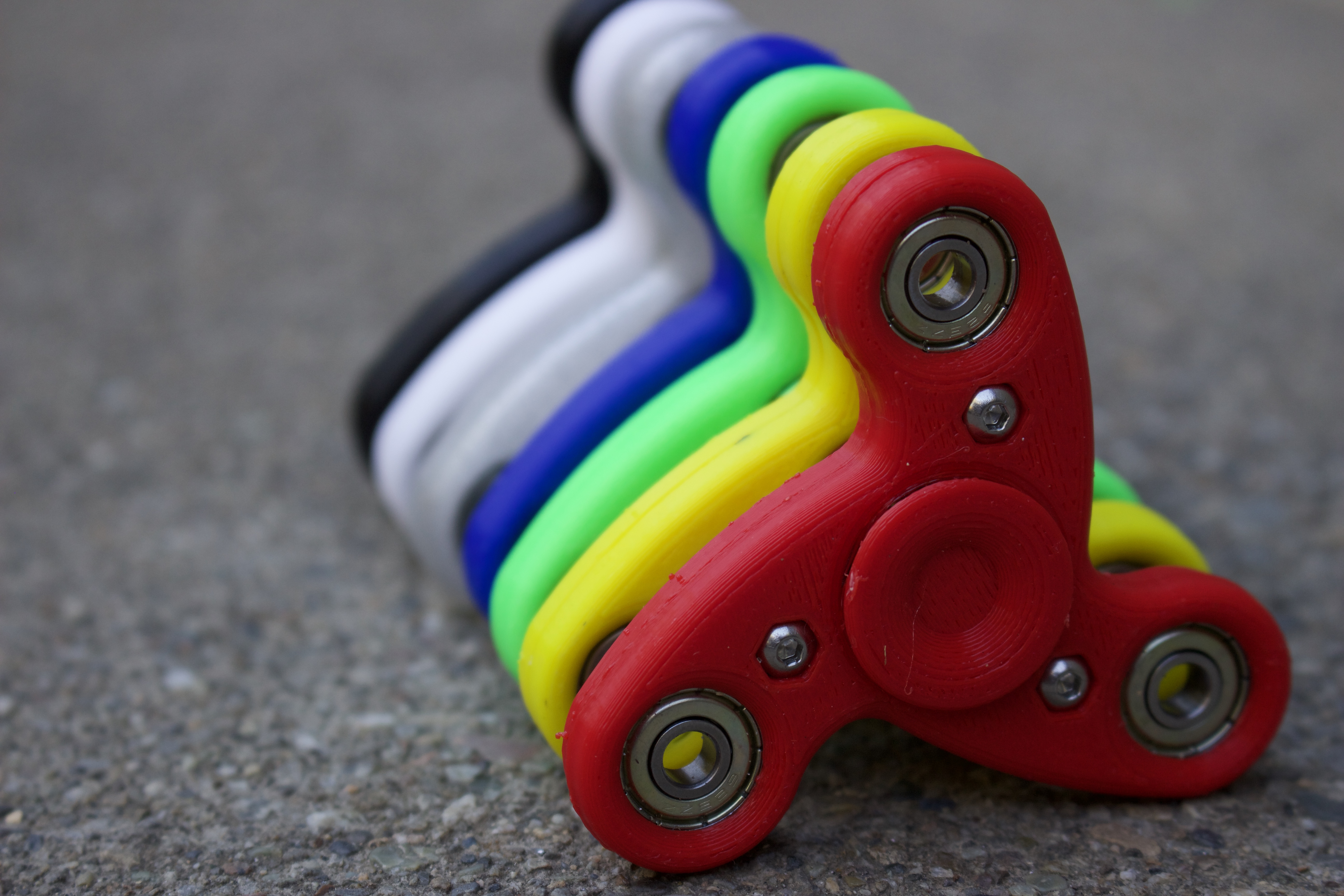 Tri-Arm Fidget Spinner