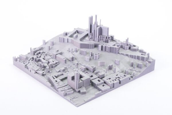 Prague Castle area | 3d print model