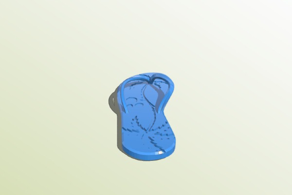 Flip flop plage | 3d print model