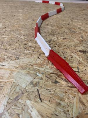 Jersey barrier rc track | 3d print model