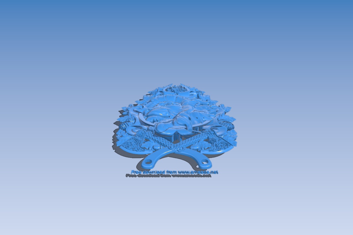 Lion head pattern