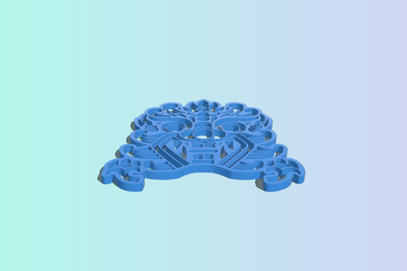 A Traditional Pattern Decoration Art