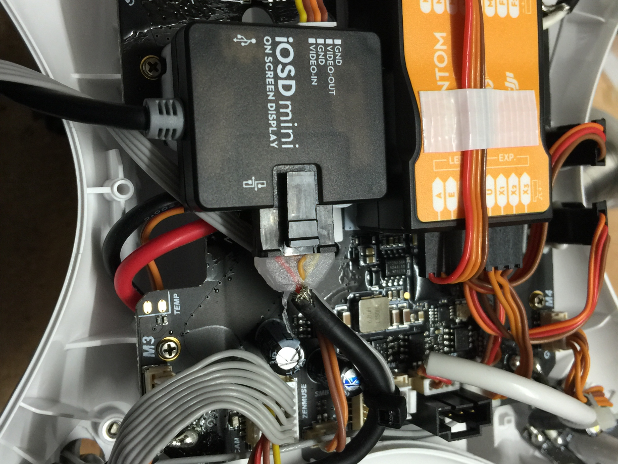Set for DJI Phantom 2_2 v2 (supports for Datalink & aerials _ tx video _ H33D filter and mini OSD )