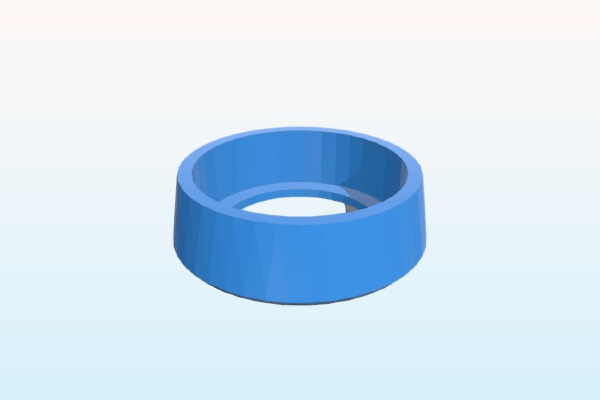Really round 608 pulley | 3d print model