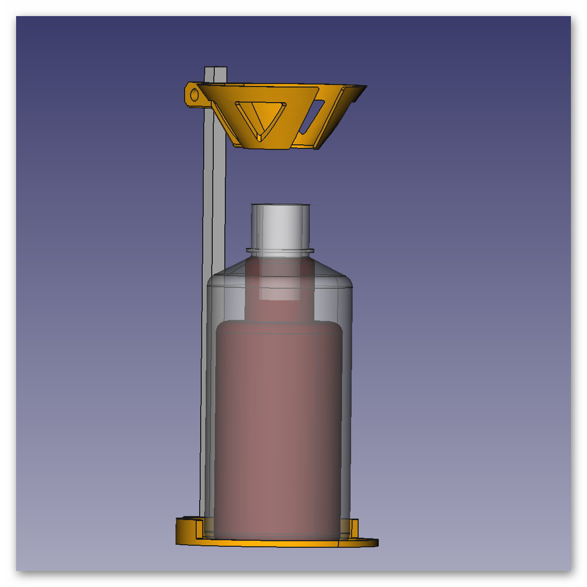 Universal uv resin strainer filtration station (funnel with filter) to fill it back from the vat to the bottle for Elegoo Mars and oher like Anycubic Photon,...