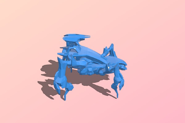 Halo 3 - Scarab (Old Version - Download my Newer One) | 3d print model