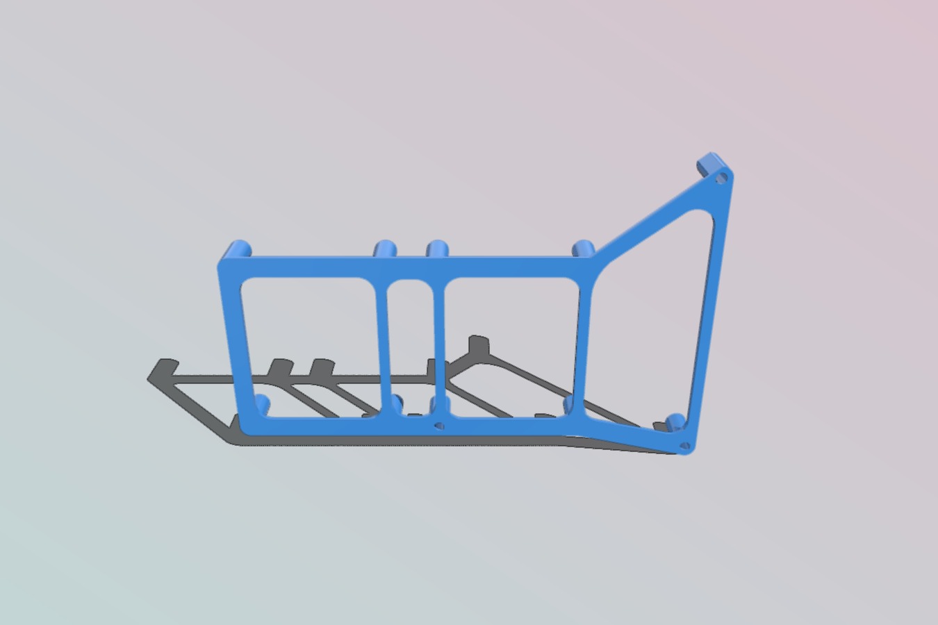 Anet A6 Dual Mosfet Holder