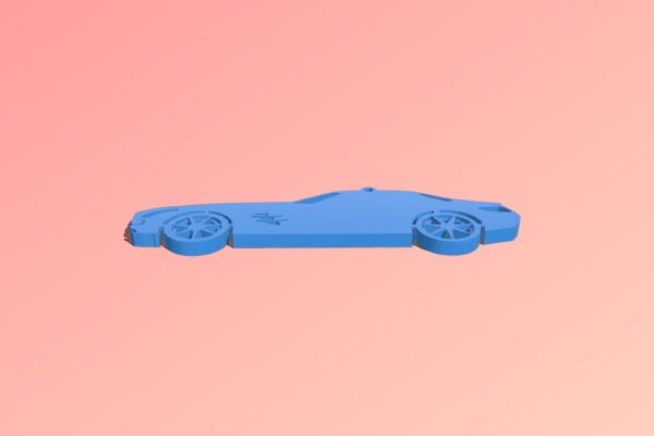 SLS AMG  key chain | 3d print model