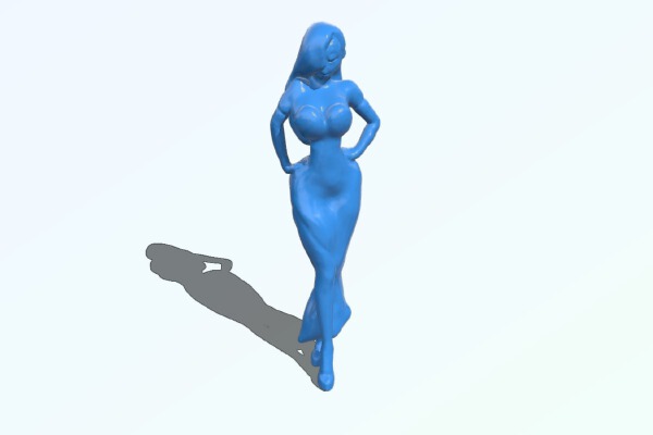Miss Jessica rabbit | 3d print model