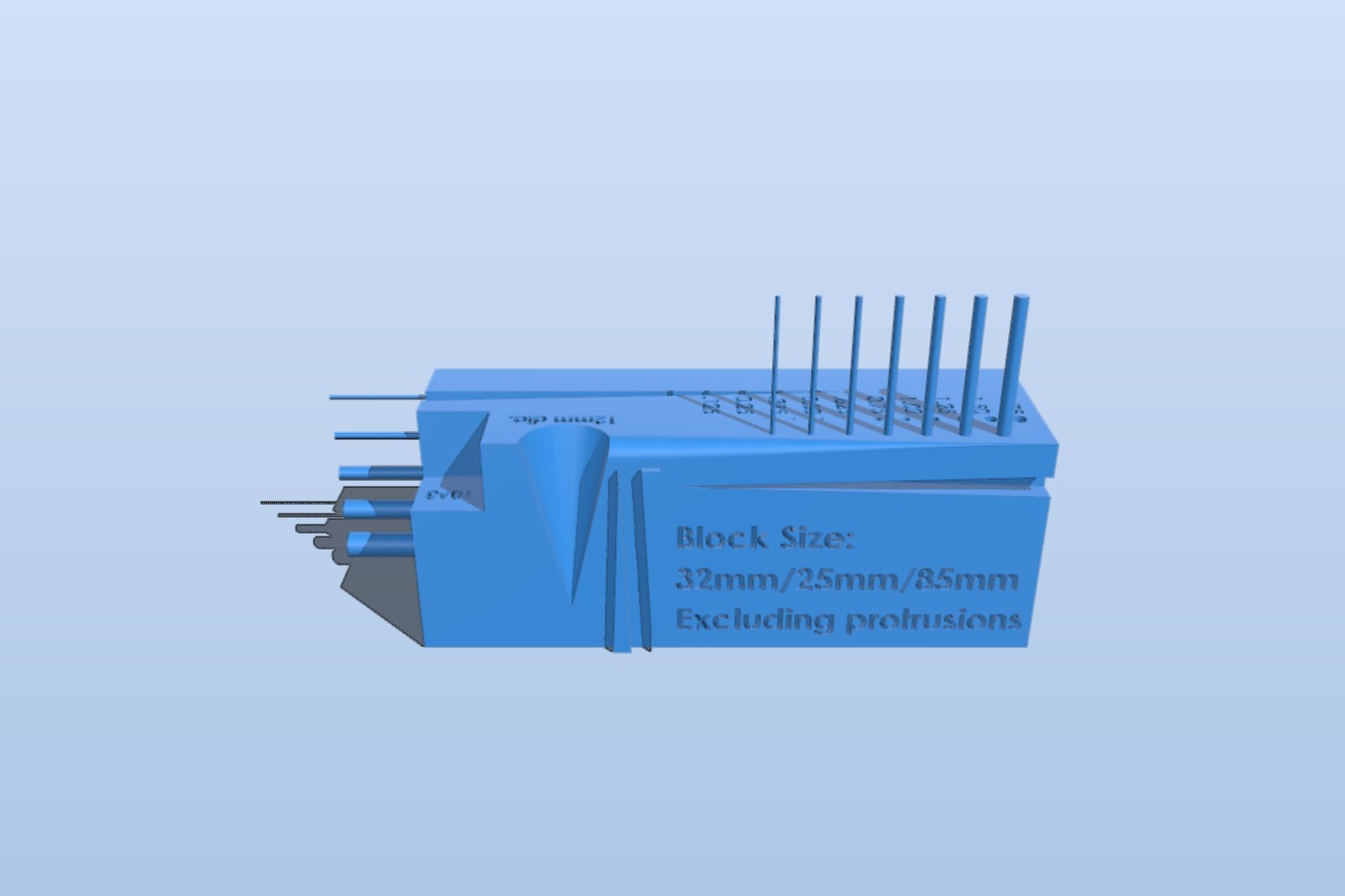 11-in-1 Calibration Block (Metric)