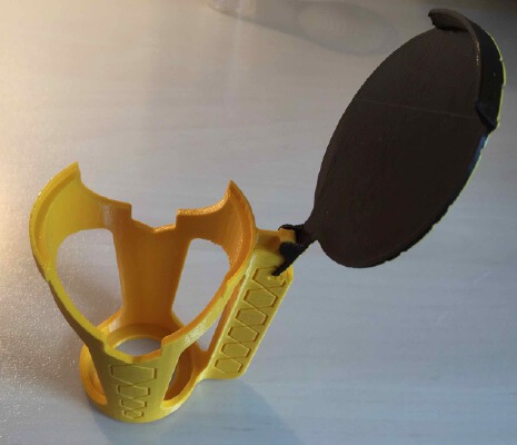 Cup holder with lid | 3d print model