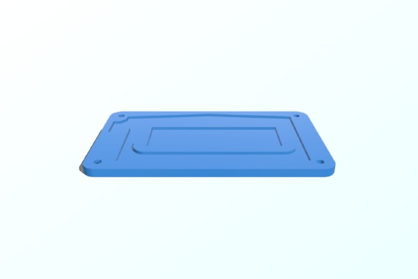 Case for RFID access card | 3d print model
