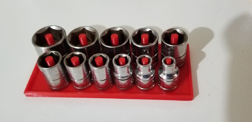 3_8 Socket Trays ASE | 3d print model