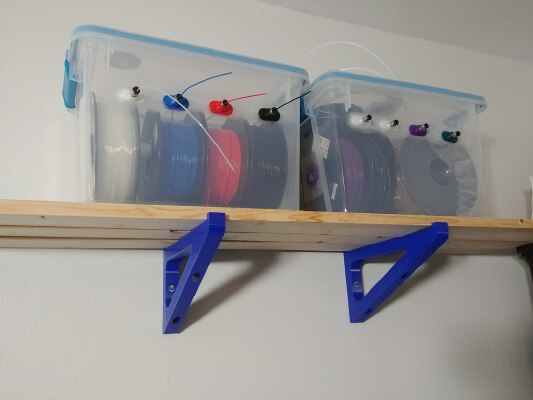 10.5 in. Heavy Duty Shelf Bracket (for CR-10 _ CR-10S) | 3d print model