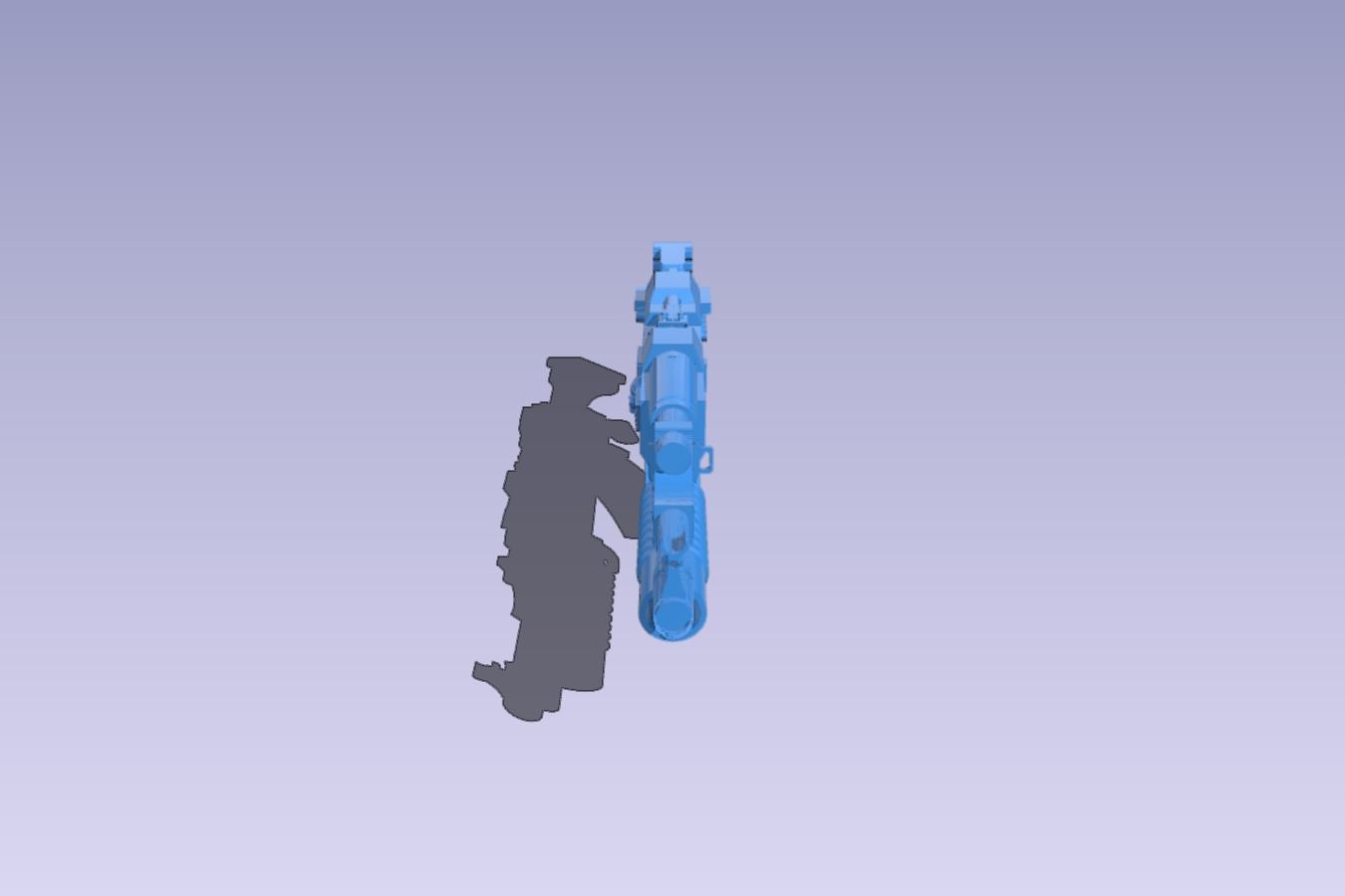 Intergalactic Guard Motor Rifle Infantry AM-47 + RG-6 Grenade Launcher