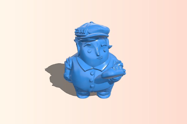 Blaire the Cab Driver | 3d print model