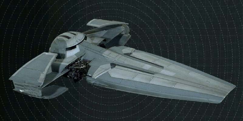 Scimitar Sith Infiltrator (x-wing) ver 0.55 | 3d print model