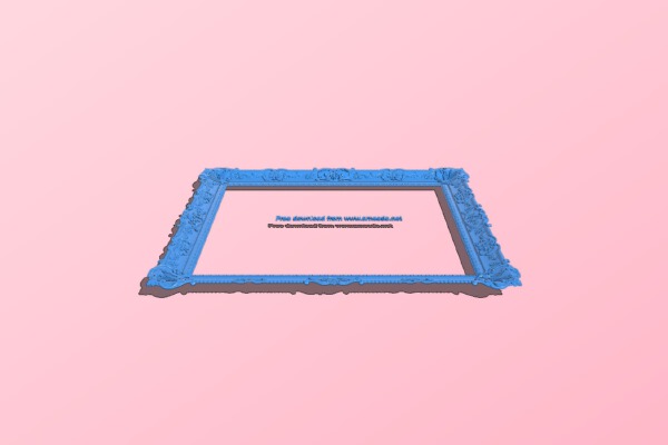 Picture frame or mirror | 3d print model