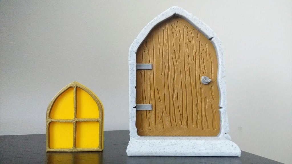 Enchanted Fairy Door & Window