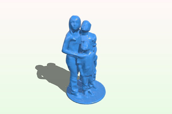 Eliana, Jordan & Gabriel K | 3d print model