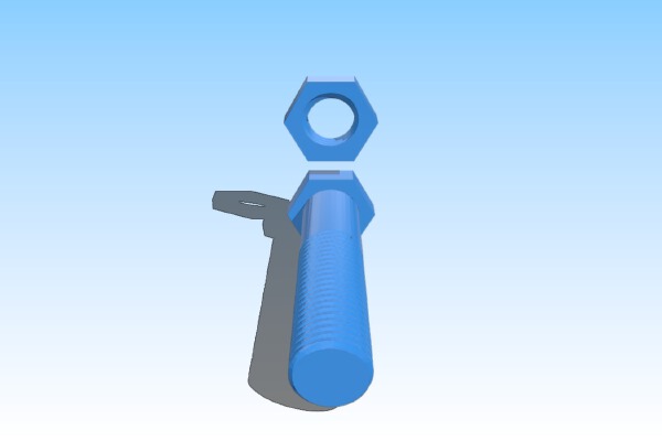 Scalable Bolt | 3d print model