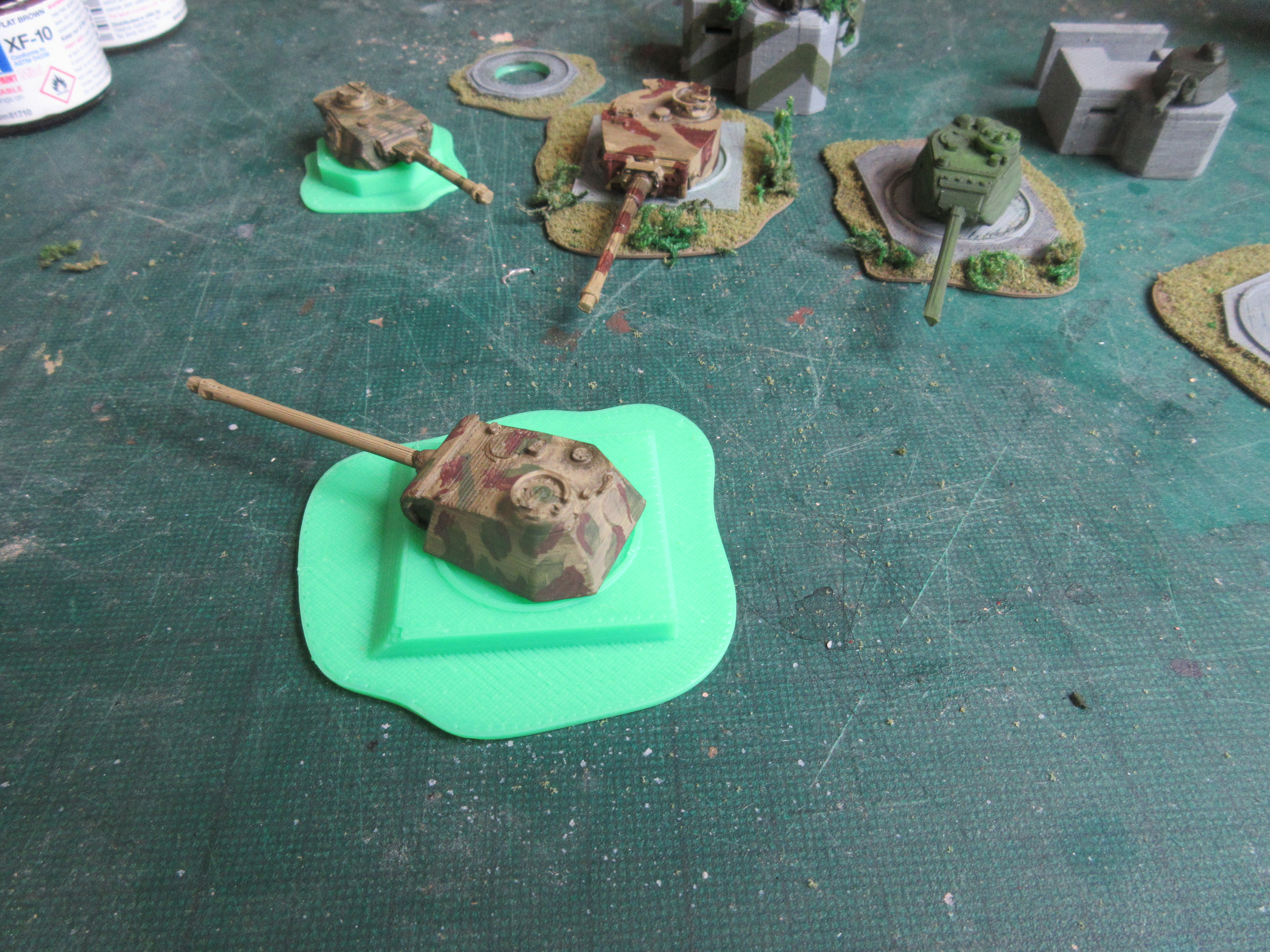 Turret Bunker for Panther or Tiger1