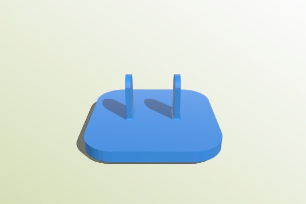 110v wall outlet cover | 3d print model