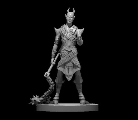 Gilded Devil | 3d print model