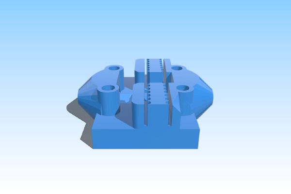 Improved igus 12mm Kossel carriage for gt2 | 3d print model