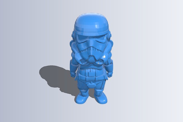 Cute Stormtrooper | 3d print model