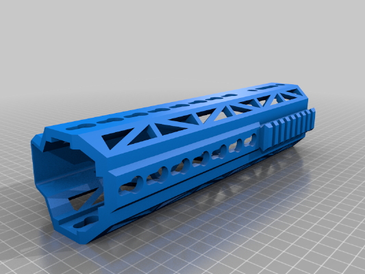 Airsoft Kriss Vector extended handguard! | 3d print model