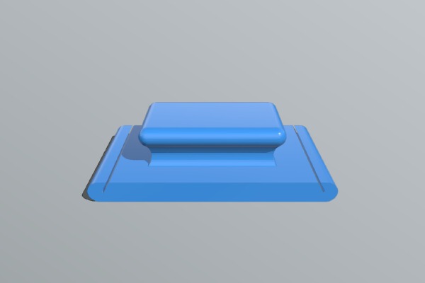 1_3 Sheet Sanding Pad | 3d print model