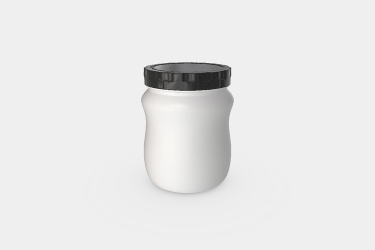 Jars with Airtight Metal Lids Mockup