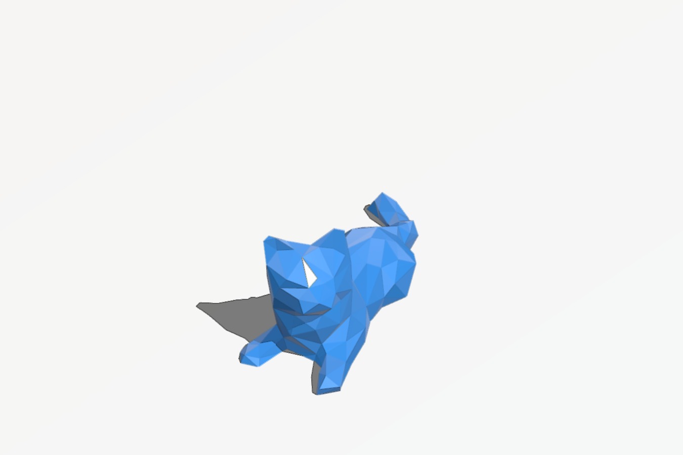 Low Poly Cat!