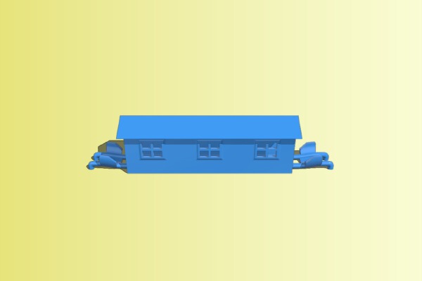 GraviTrax compatible barn bridge | 3d print model