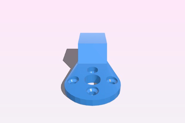 Multicopter motor mount | 3d print model