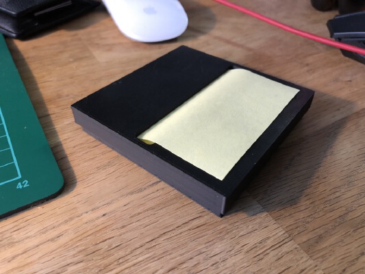 Post-It Z-Note Compact Dispenser | 3d print model