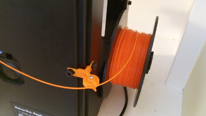 Replicator 2_2x Filament Guide | 3d print model