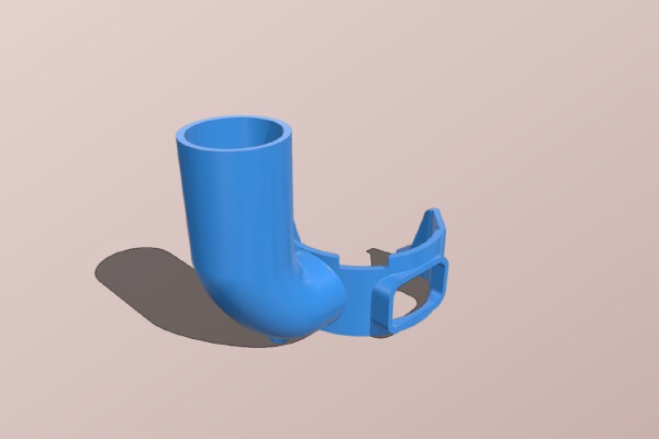 Makita 3709 DustExtraction for ShopVac | 3d print model