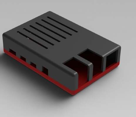 Raspberry Pi 4 case | 3d print model