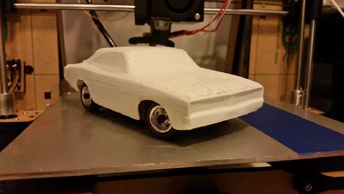 XMODS 70 Dodge Charger Body Shell | 3d print model
