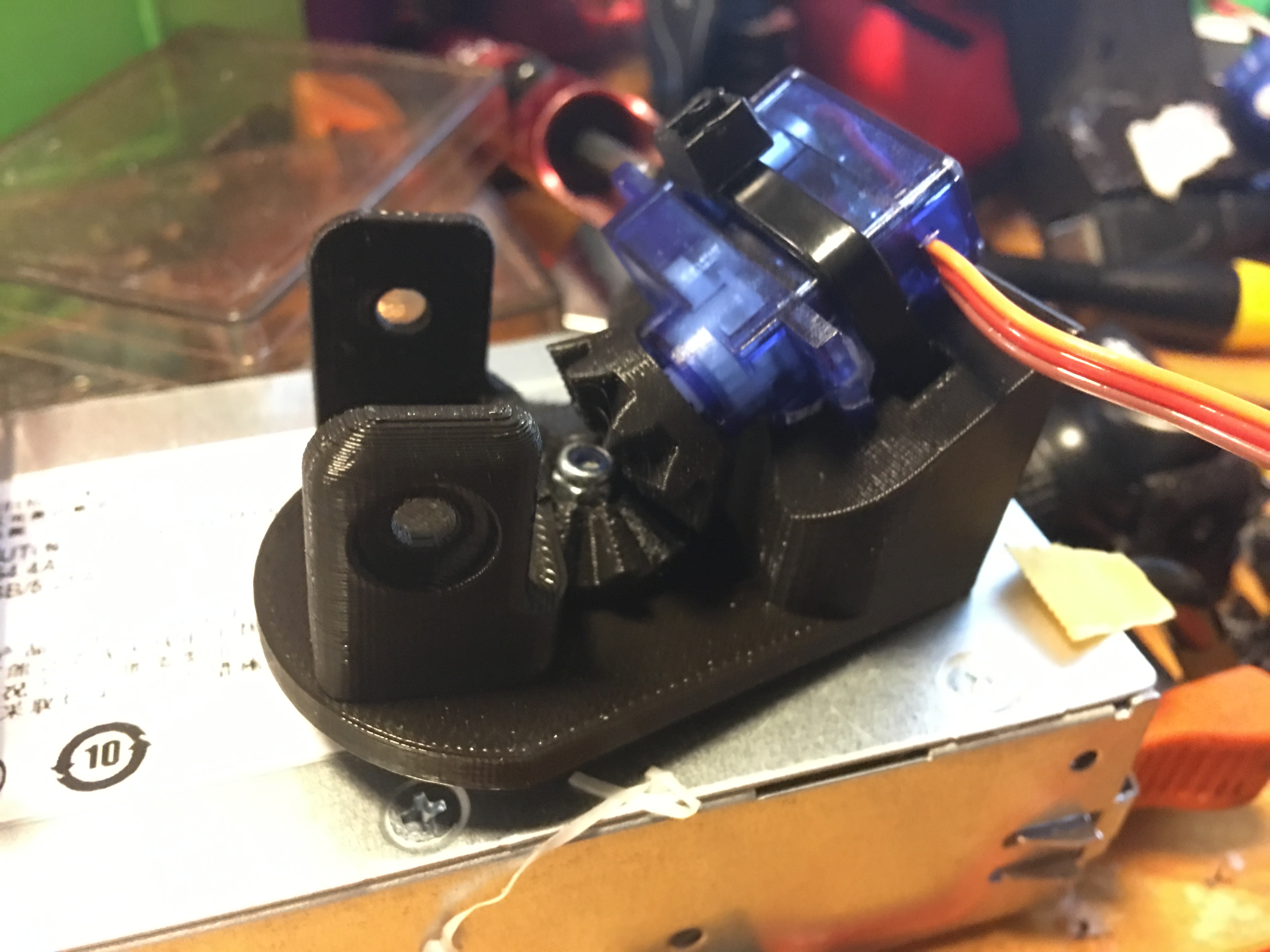 Ultra low fpv cam pan system - ULFCPS