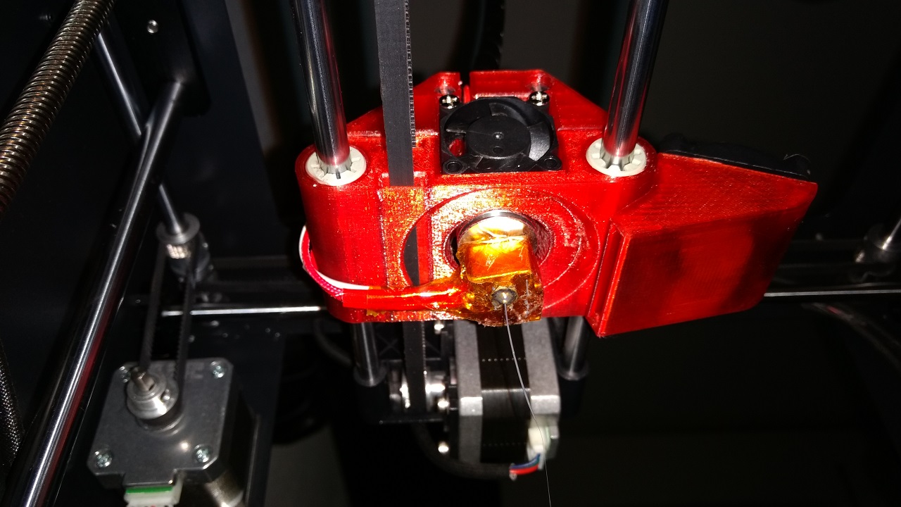 Mecreator2 bowden upgrade to E3DV6